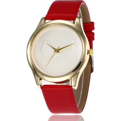 2020 Fashion Quartz Watch for Women Stylish Girl Leather Band Butterfly Pattern Ladies Wrist Bracelet Watches relojes de mujer