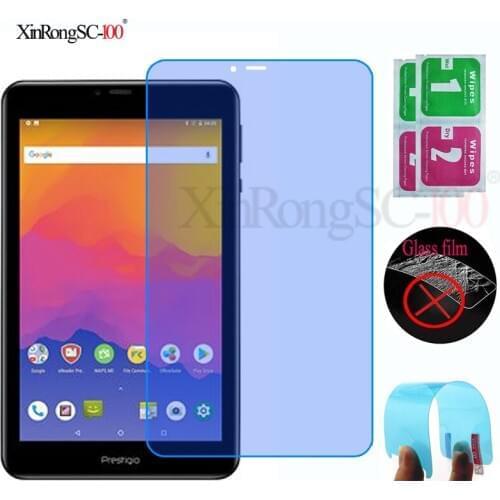 Soft TPU Nano-coated Screen Protector Protective Film for PRESTIGIO GRACE 7788 4G PMT7788D PMT7788_4G_D_CIS 8" tablet NO Glass