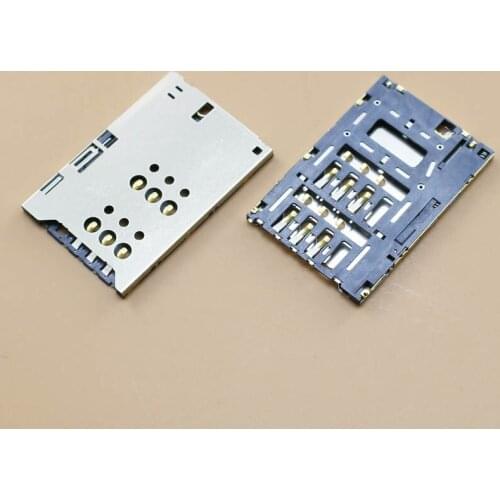 YuXi 100% New SIM Card Socket Holder Tray Replacement for Sony ST25I Huawei Ascend T9200 U9200E P1 X2-02 High Quality