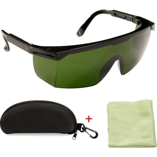 PC 150x115mm Laser Protection Goggles Glasses 200nm-2000nm IPL-2 OD4 For Variety Of Lasers