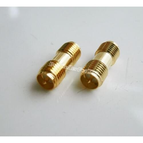 1Pcs RP SMA female to RPSMA female jack RF connector adapter coupler straight NEW
