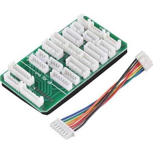 Multi Charge Balance Charger Adapter Board 2-6S EH XH TP FP HP PQ 7 Pin JST XH Cable for IMAX SKYRC B6 Balance Charger