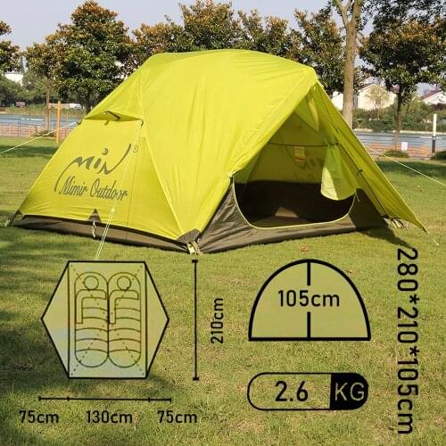 Professional camping tent 2 spot x-art-6032