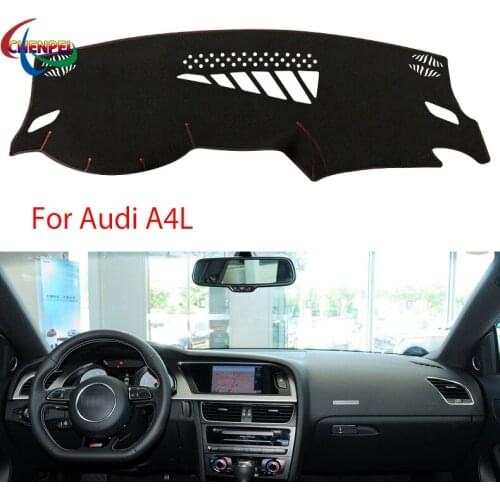 Car Anti-Slip Mat Dashboard Cover Pad Sunshade Avoid Light Pad Anti-UV Carpets Mat For Audi A4L Interior Accessories