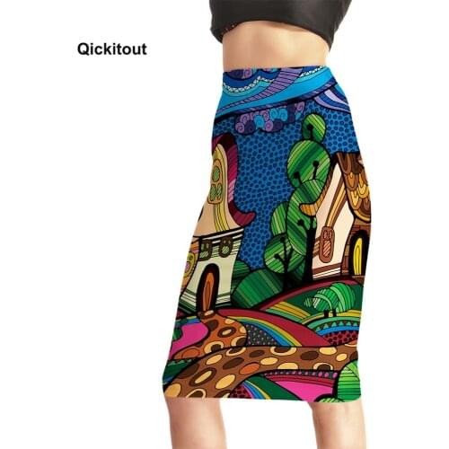 Qickitout Long Pencil Skirts
