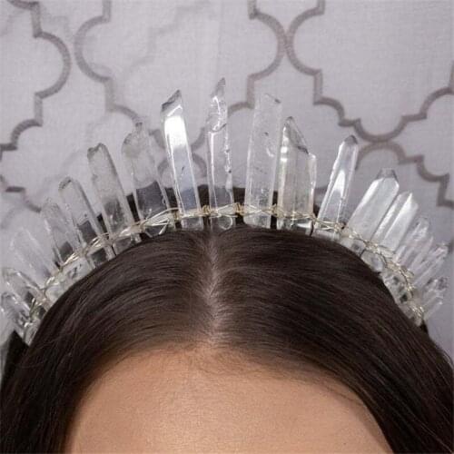 Luxury Bridal Crystal Tiaras Crowns Queen Pageant Prom Headdress Wedding Hair Accessories Womens Hairpin Handmade Jewelry Gifts