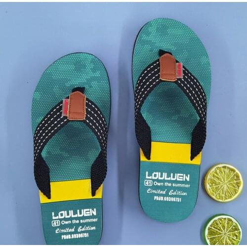 2021 New Student Flip Flops Mens Summer Outdoor Leisure All-Match Webbing Sandals Korea Fashion Trend Holiday Beach Slippers