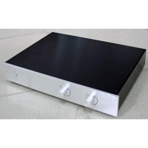WA12 aluminum amplifier chassis / Tube amp amplifier / Pre-amplifier case/ AMP Enclosure / case / DIY box (313*70*425mm)