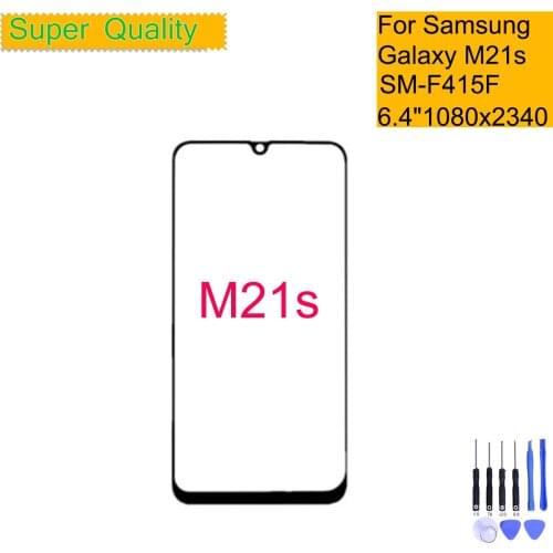 Replacement For Samsung Galaxy M21S Touch Screen Front Glass Panel LCD Outer Display Lens M21s F415 SM-F415F Front Glass