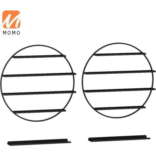 Iron Nail Shelf Wall Hanging round UV Polish Display Shelf Nail Shop Wall Shelf Finger