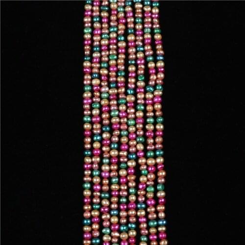 4-5mm mixed color potato freshwater pearl for sale