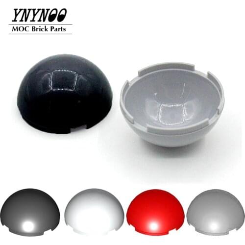 5Pcs/lot Bricks Round and Cones Dome Hemisphere 4 x 4 MOC 86500 Building Block Bricks Parts 35319 35320 DIY Education Toys Gifts