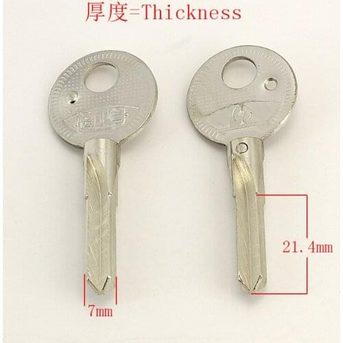 A091 Wholesale Locksmith Keymother Brass House Home Door Blank Empty Key Blanks Keys 25 pieces/lot