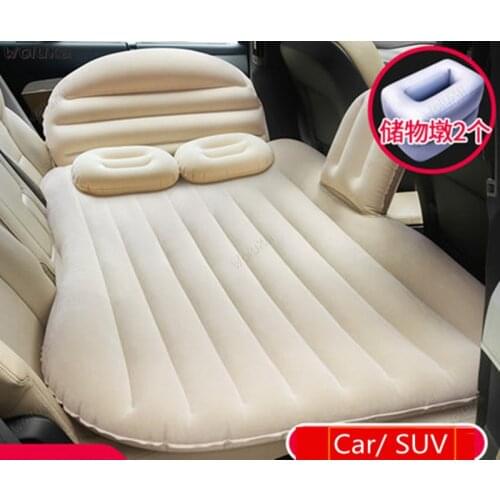 Car inflatable bed car supplies mattress rear row travel bed car rear seat SUV sleeping cushion air cushion car bed CD50 Q04