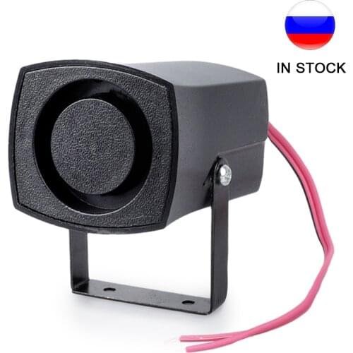 Auto Warning Siren Sound Signal Backup Alarms DC 12V 100dB Horns Beep Reverse Slim Invisible Air Horn For the Car