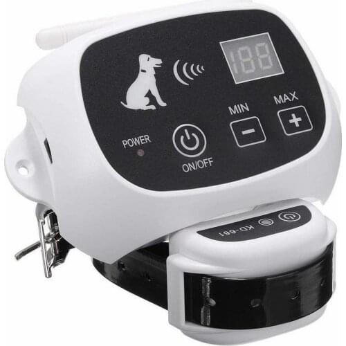 Wireless Remote Dog Fence System Pet Electronic Fencing Device Waterproof Dog Training Collar Electric Shock 0-100 Levels