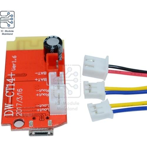 DC 3.7-5V 3W Dual Plate Bluetooth Digital Audio Amplifier Board Module Micro USB DIY Speaker Modification Sound Module
