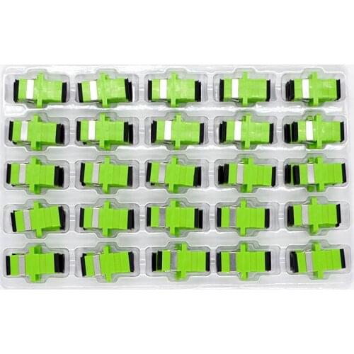 HOT SALE GONGFENG New 200pcs SC/APC Fiber Optical Connector Flange Adapter Coupler Square joint Special Wholesale to Russia