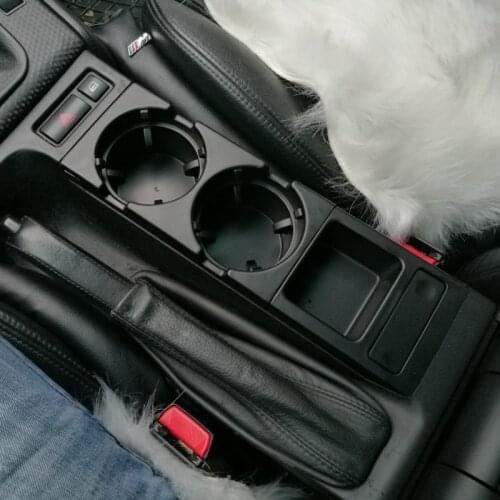 KCSZHXGS bottle car drink holder for e46 cup holder storage box 1pc