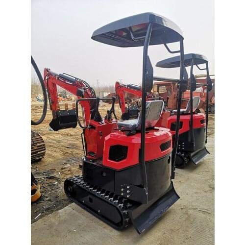 Chinese 0.9Ton Mini Digger Crawler Excavator SYNBON Factory Digging Machine