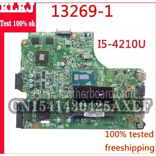 KLKJ 13269-1 For DELL Inspiron 3542 DELL 3542 3442 5749 Motherboard 13269-1 PWB FX3MC REV A00 Motherboard I5-4210U GT820M PM