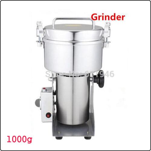1000g Swing Grinder / Tea Grinder/Spice Grinder/Small Powder Mill, High Speed, power 3100w Herb Mills & Mincers YB-1000A