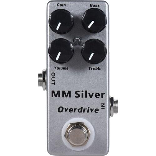 Mosky MM OVERDRIVE Guitar Effect Pedal Mini Effect Pedal Full Metal Shell Guitar Parts & Accessories