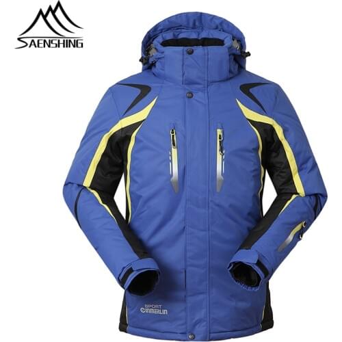 Mens Outdoor Ski Jacket Good Quality Waterproof Warm Coat Male Winter Snowboard Jacket Hiking or Cycling Clothing Free Shipping