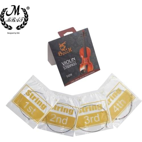 M MBAT S128 Violin String High quality Stainless Steel Wire String Repair and maintenance kit Musical instrument accessories