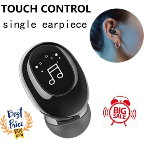 In-Ear Mini Invisible Ture Wireless Earphone Bluetooth-compatible Headphone Handsfree Stereo Headset TWS Earbud With Microphone