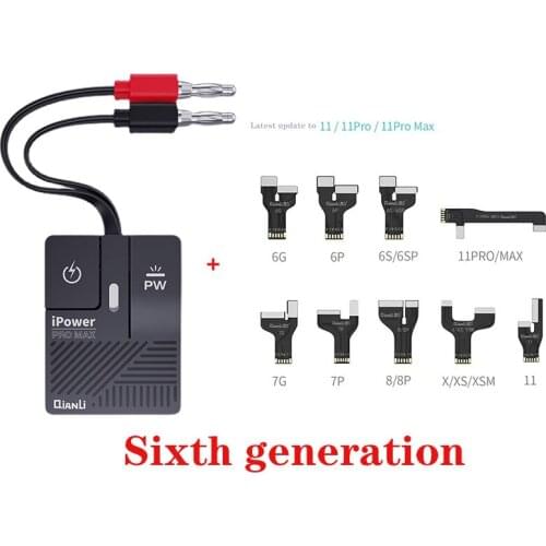 The Newest 6th Qianli IPower Pro Max Test Cable Apple Motherboard Repair Power Cord For IPhone 6-11 Pro Max Series DC Power