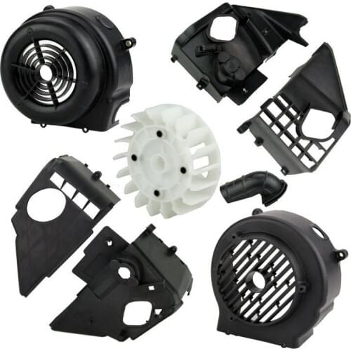 New style 5-piece sets impeller and impeller guard and cylinder cover fits for Irbis ATV 150U