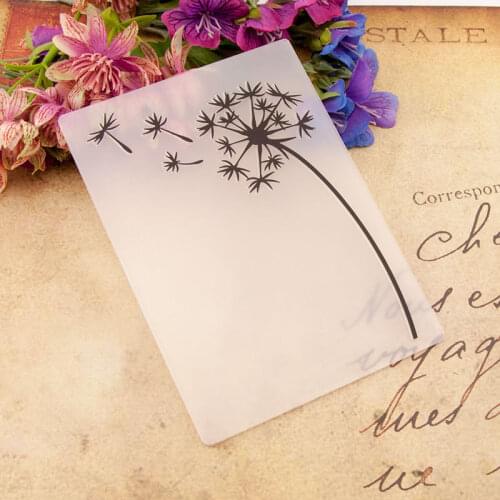 Dandelion Embossing Folder Plastic Template Die Cutting Scrapbooking Card Christmas 2