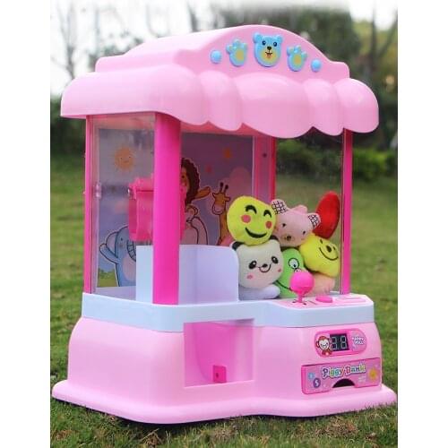 TT Childrens Childrens Day Gift Prize Claw Toy Household Small Mini Clip Doll Coin-Operated