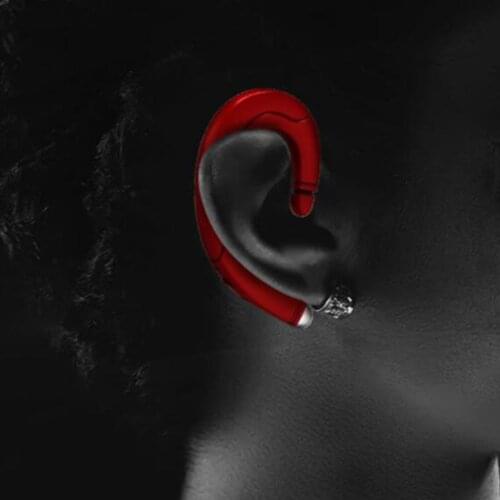 F88 Earphone Sports Ear Hook Handsfree Bone Conduction Headset Wireless BluetoothV5.0 Noise Cancelling Earphone