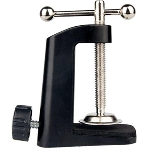 Heavy-Duty Metal Table Mounting Clamp for Microphone Suspension Boom Scissor Arm Stand Holder