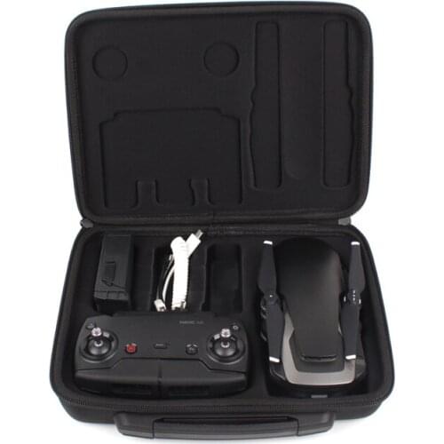 Carbon Skin PU Waterproof Bag Portable Case Handbag Battery remote control Spare parts Storage Box for DJI mavic Air Drone