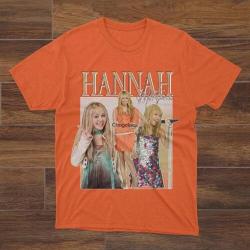 Hannah Montana Vintage 90s Style Tee Hannah Montana Fan Tee 2000s TV Show Tee