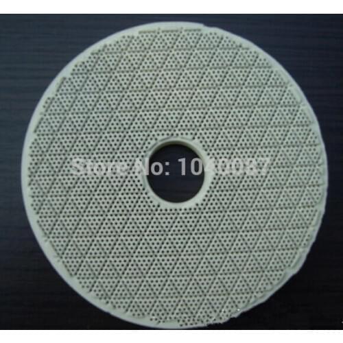 HIGH good quality honeycomb infrared ceramic plate for gas infrared burner,gas bbq ,size is 150*30round shape