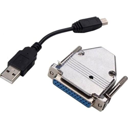 MACH3 CNC Parts USB to Parallel Adapter USB CNC Router Controller For Stepper Motor Engraving