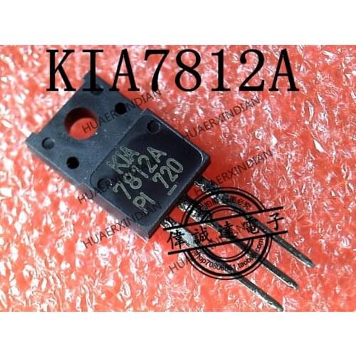 1Pieces New Original KIA7812AP-U/ KIA7812A 7812A TO-220F In Stock Real Picture