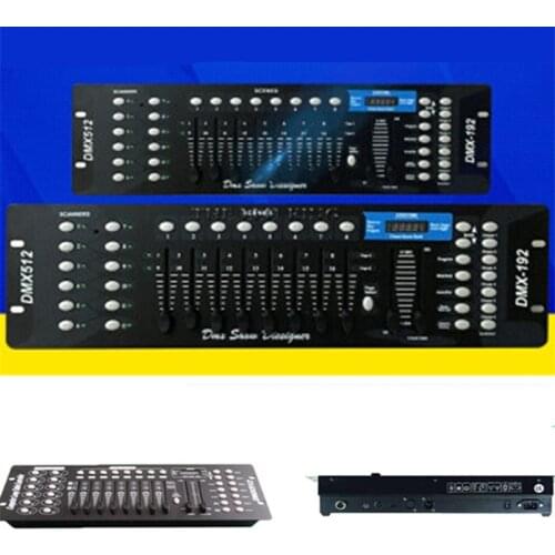 192 DMX Profession Controller Stage Lighting DJ equipment DMX 512 Console led par Moving Head light DJ Controller no microphone