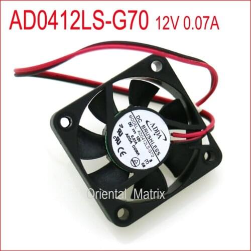 AD0412LS-G70 4010 12V 0.07A 4cm Cooler Cooling Fan