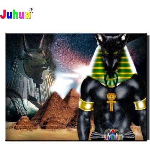 3d DIY Diamond Painting Egyptian Mythology mosaic cross stitch"Mummy" 5D Embroidery diamond Full Round / Square Drill Wall Art