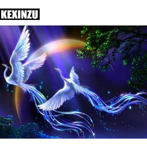 Diamond paintings full square Diamond Embroidered Mosaic sale -Phoenix-DIY 5D 3D picture by Rhinestones Home wedding decoration