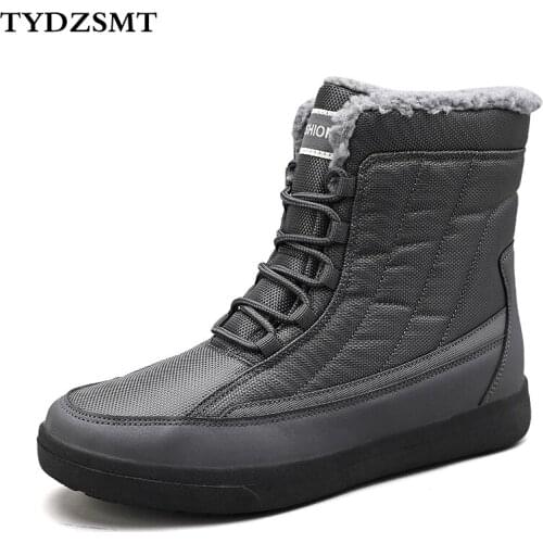 TYDZSMT Ankle Boots Women Non-slip Waterproof Winter Snow Boots Big Size 43 Women Warm Shoes with Thick Fur Boot Botas De Mujer