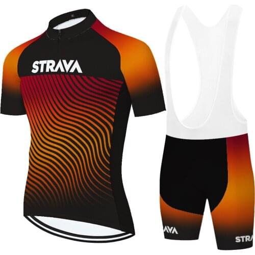 ProTeam 2021 strava cycling jersey set quick dry 20D tenue velo homme cycling set Summer abbigliamento ciclismo uomo