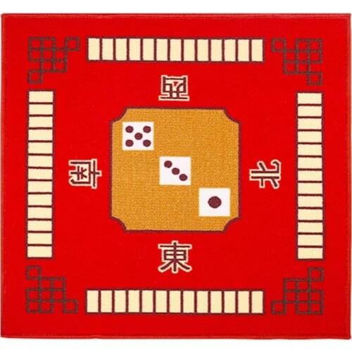 Mahjong tablecloth pad square non-slip padded mute mahjong cloth mahjong blanket handcuffs poker tablecloth tablecloth