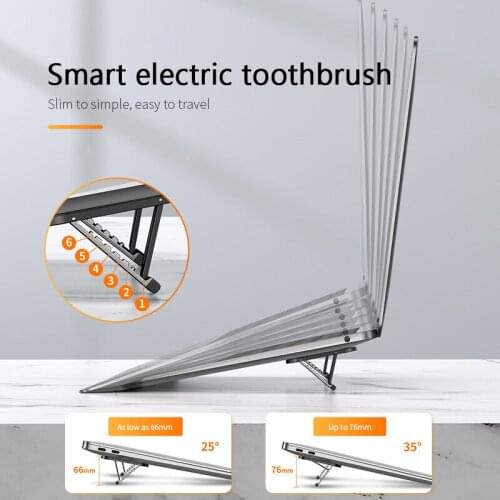 Mini Invisible Adjustable Foldable Laptop Stand Support Notebook Stand For Macbook Computer Holder Cooling Bracket Accessories
