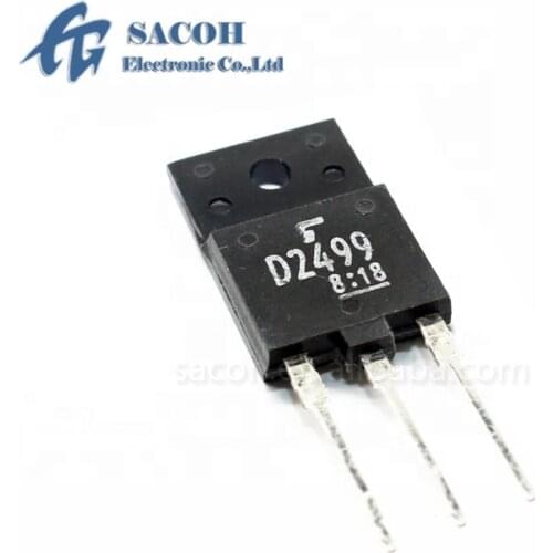 New Original 10PCS/Lot 2SD2499 D2499 2499 or 2SD2498 D2498 2498 TO-3PF 6A 1500V Silicon NPN Power Transistors